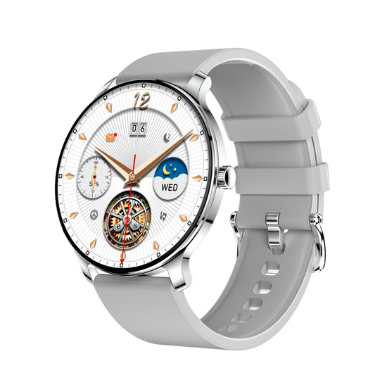 New 1.43-inch AMOLED Screen Disc Ultra Thin Smart Watch Fitness Tracker
