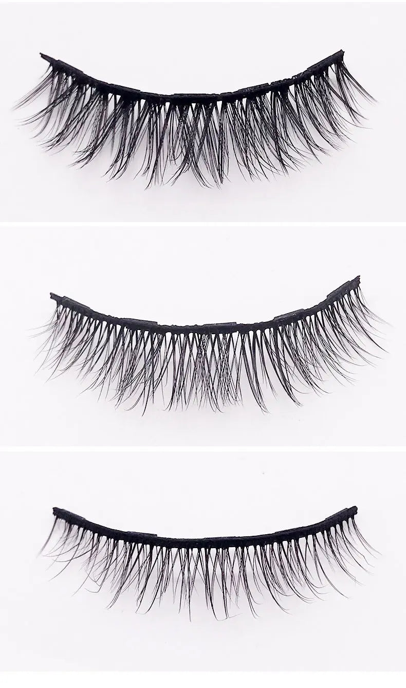 3D Natural Simulation Magnet Eyelashes Spot Four Pairs Of Magnetic Eyeliner Set CJdropshipping